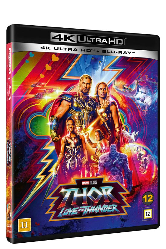 Cover for Thor · Thor 4 - Love and Thunder (4K UHD + Blu-ray) (2022)