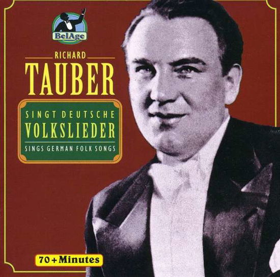 Cover for Richard Tauber · Sings German Folksongs (CD) (1995)