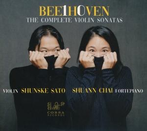 Cover for Shunske Sato &amp; Shuann Chai · Beethoven: Complete Violin Sonatas (CD) (2024)