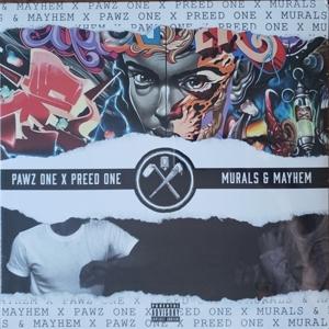 Cover for Pawz One &amp; Preed One · Murals &amp; Mayhem (LP) (2023)