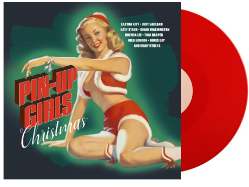 Cover for Pin · Pin-Up Girls: Christmas (Ltd. Transparent Red Vinyl) (LP) [Coloured edition] (2022)