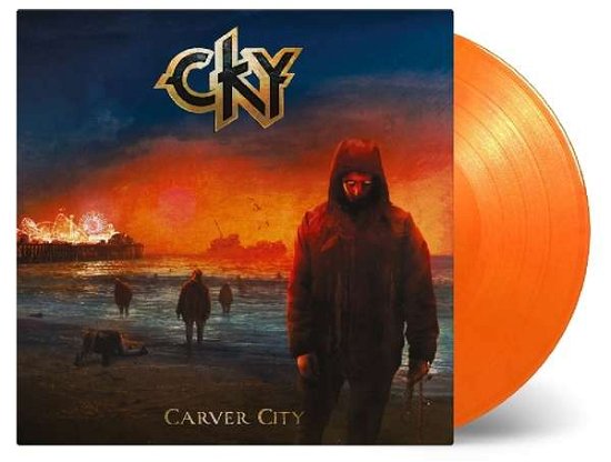 Cover for Cky · Carver City - LP 180 Gr. / 1.000 Numbered Copies on Colored Yellow &amp; Orange Mix (LP) [Coloured edition] (2018)