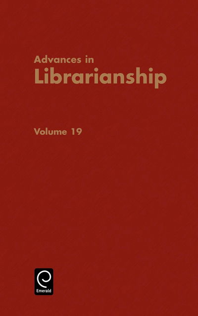 Cover for Irene P Godden · Advances in Librarianship - Advances in Librarianship (Hardcover Book) (1995)