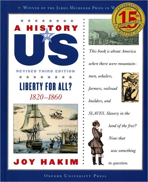 Cover for Joy Hakim · A History of US: Liberty for All?: A History of US Book Five - A ^AHistory of US (Pocketbok) [3 Revised edition] (2007)