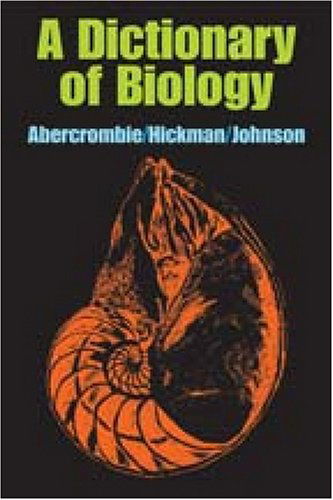 Cover for M. Abercrombie · A Dictionary of Biology (Paperback Book) [Reprint edition] (2008)