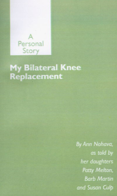 Cover for Barb Martin · My Bilateral Knee Replacement: a Personal Story (Paperback Book) (2001)