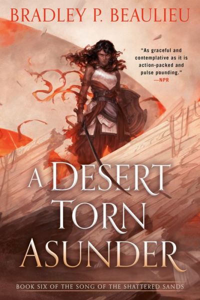 Cover for Bradley P. Beaulieu · A Desert Torn Asunder (Paperback Book) (2022)