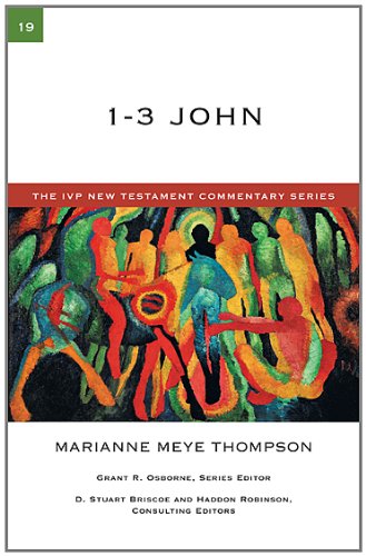 Cover for Marianne Meye Thompson · 1-3 John (Ivp New Testament Commentary) (Paperback Book) (2011)