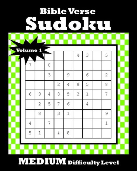 Cover for Avenue J Puzzles · Bible Verse Sudoku : 120 Puzzles With Medium Difficulty Level | Bible Verse Included on Each Page (Paperback Book) (2019)