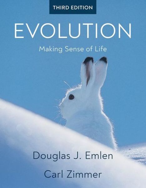 Cover for Douglas J. Emlen · Evolution: Making Sense of Life (Paperback Book) [3rd ed. 2020 edition] (2019)