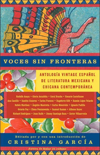 Cover for Cristina García · Voces Sin Fronteras: Antologia Vintage Espanol De Literatura Mexicana Y Chicana Contemporánea (Pocketbok) [Spanish edition] (2007)