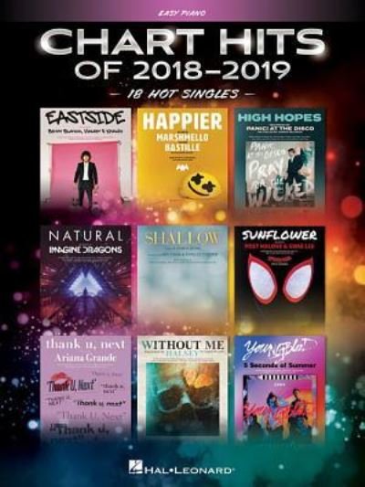 Chart Hits of 2018-2019 - Hal Leonard Corp. - Bøker - Hal Leonard - 9781540047199 - 1. mars 2019