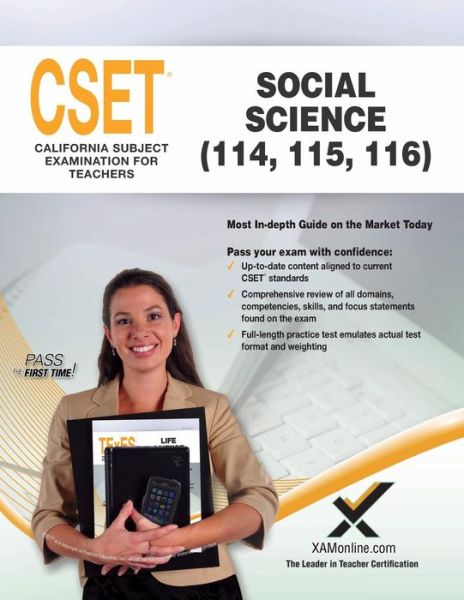 2017 CSET Social Science - Sharon A Wynne - Kirjat - XAMOnline - 9781607876199 - perjantai 30. kesäkuuta 2017