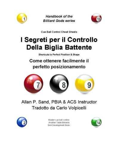 Cover for Allan P. Sand · I Segreti Per Il Controllo Della Biglia Battente: Come Ottenere Facilmente Il Perfetto Posizionamento (Pocketbok) [Italian edition] (2012)