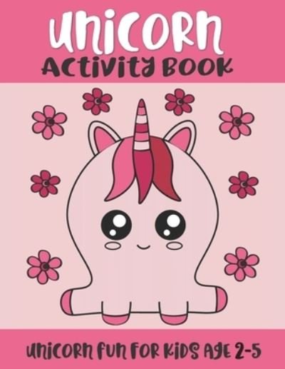 Cover for Pink Crayon Coloring · Unicorn Activity Book (Paperback Bog) (2019)
