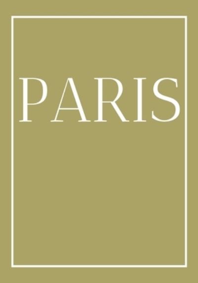 Cover for Contemporary Interior Design · Paris (Paperback Book) (2019)