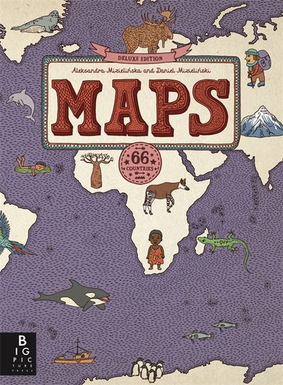 Cover for Mizielinski, Aleksandra and Daniel · MAPS: Deluxe Edition - Maps (Hardcover bog) (2020)