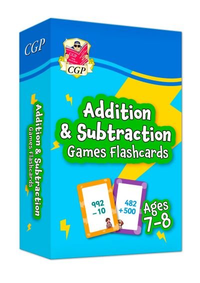Cover for CGP Books · Addition &amp; Subtraction Games Flashcards for Ages 7-8 (Year 3) (Hardcover Book) (2022)
