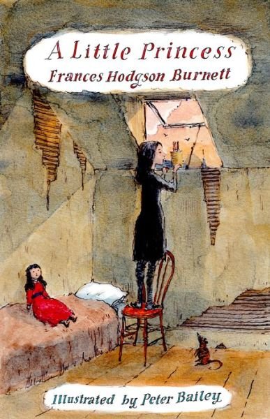 Cover for Frances Hodgson Burnett · A Little Princess: Illustrated by Peter Bailey - Alma Junior Classics (Taschenbuch) (2019)