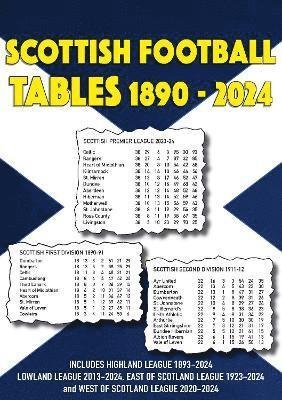 Cover for Michael Robinson · Scottish Football League Tables 1890-2024 (Paperback Book) (2024)