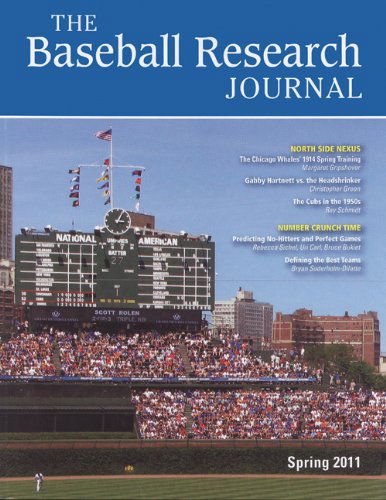 Cover for Society for American Baseball Research · Baseball Research Journal (BRJ), Volume 40 #1 (Taschenbuch) (2011)