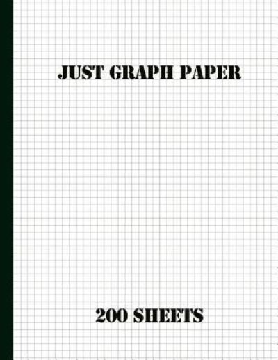 Cover for Catman Notebooks · Just Graph Paper 200 sheets (Paperback Book) (2017)