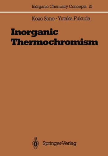 Cover for Kozo Sone · Inorganic Thermochromism - Inorganic Chemistry Concepts (Paperback Book) [Softcover reprint of the original 1st ed. 1987 edition] (2012)