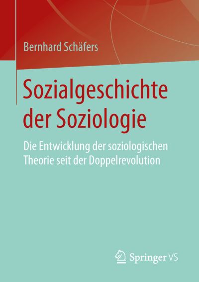 Cover for Bernhard Schafers · Sozialgeschichte Der Soziologie: Die Entwicklung Der Soziologischen Theorie Seit Der Doppelrevolution (Paperback Book) [1. Aufl. 2016 edition] (2016)