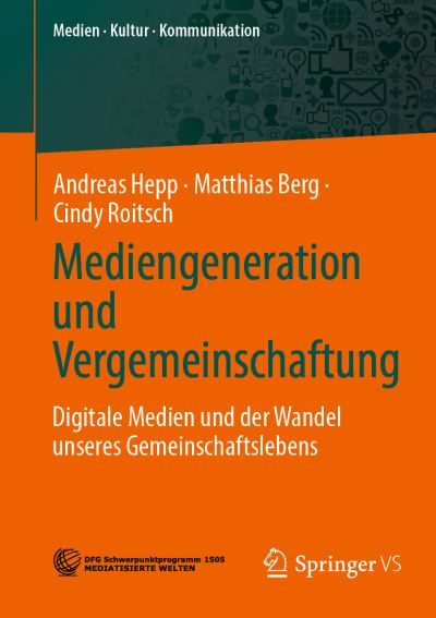 Cover for Andreas Hepp · Mediengeneration und Vergemeinschaftung (Book) (2022)