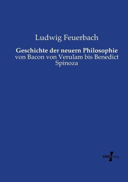 Cover for Feuerbach · Geschichte der neuern Philoso (Bog) (2019)