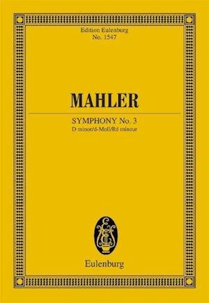 Cover for Mahler · Sinfonie Nr. 3 d-Moll,StPt (Bok)