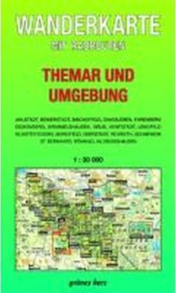 Cover for Lutz Gebhardt · Naturpark Thüringer Wald: Themar und Umgebung 1 : 30 000 Wanderkarte (Landkarten) (2003)