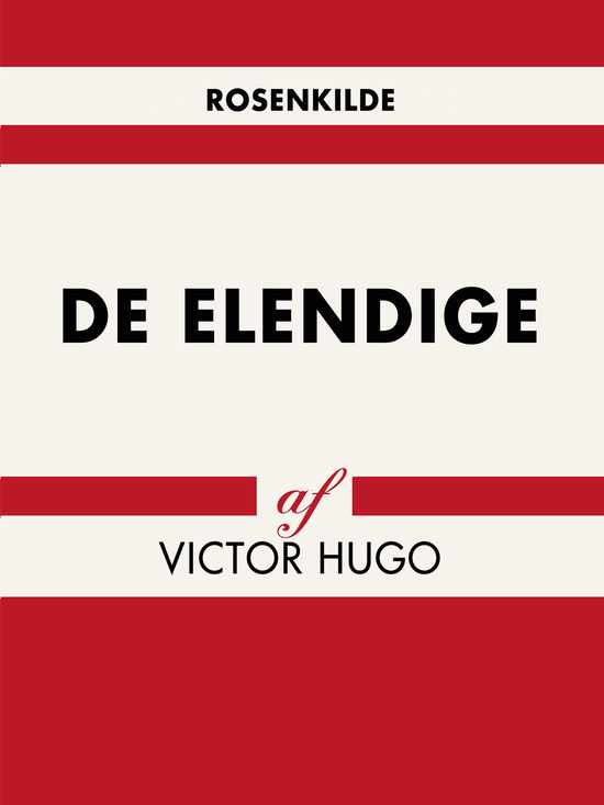 Cover for Víctor Hugo · Verdens klassikere: De elendige (Sewn Spine Book) [1st edition] (2018)