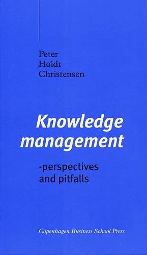 Cover for Peter Holdt Christensen · Knowledge management (Hæftet bog) [1. udgave] (2003)