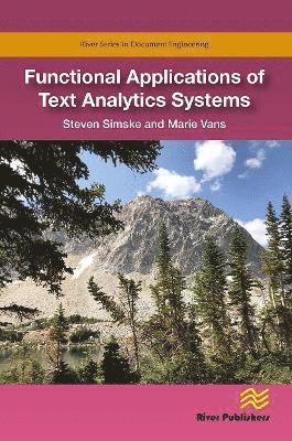 Cover for Steven Simske · Functional Applications of Text Analytics Systems (Paperback Book) (2024)