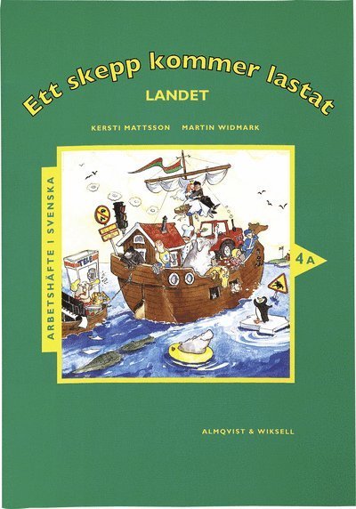 Cover for Martin Widmark · Ett skepp kommer lastat: Ett skepp kommer lastat Arbetshäfte 4A (Bog) (1997)