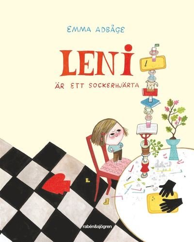 Leni är ett sockerhjärta - Emma Adbåge - Livros - Rabén & Sjögren - 9789129707199 - 22 de setembro de 2017