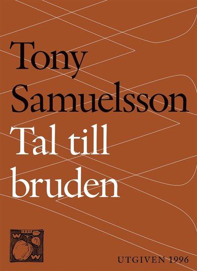 Cover for Tony Samuelsson · Tal till bruden (ePUB) (2014)