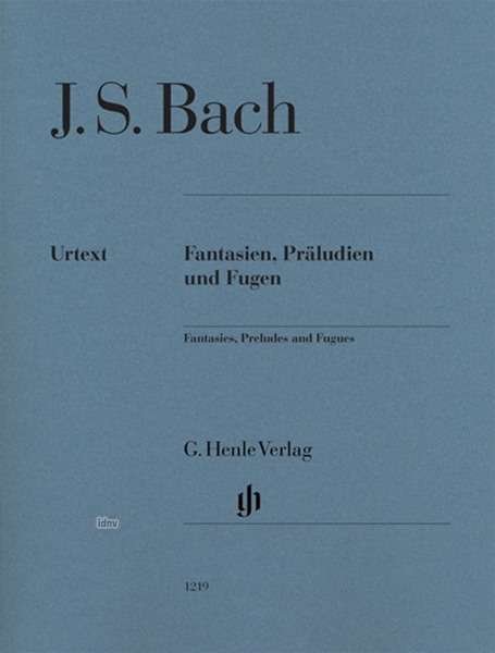 Cover for JS Bach · Fantasien,Präl.,Fugen,Kl.HN1219 (Bok)