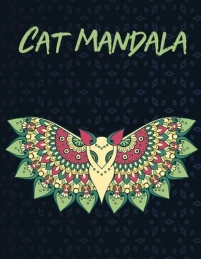Cover for Rakib Hossain · Cat mandala book (Pocketbok) (2020)