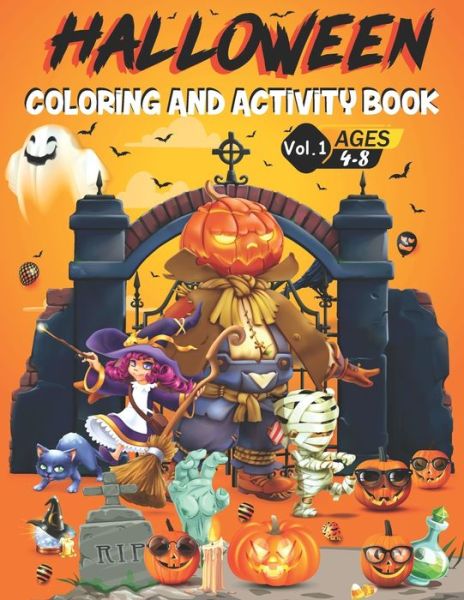 Cover for Daniel Brown · Halloween Coloring and Activity Book (Paperback Book) (2020)