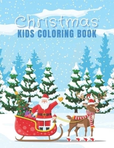 Cover for Zen'fou · Christmas - Kids Coloring Book (Taschenbuch) (2020)