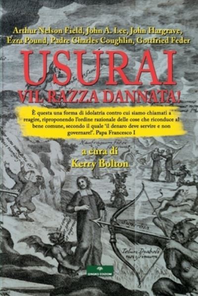 Cover for Kerry Bolton · Usurai, Vil Razza Dannata! (Paperback Book) (2020)