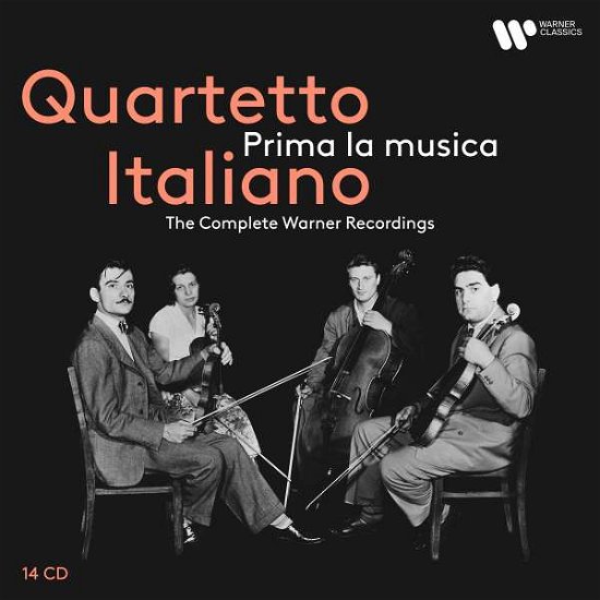 Cover for Quartetto Italiano · Prima La Musica - The Complete Warner Recordings (CD) (2021)