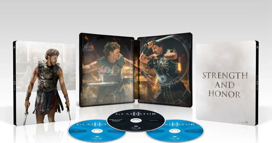 Cover for Gladiator II (4K Ultra HD/BD) [Steelbook edition] (2025)