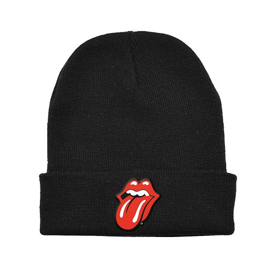 Cover for The Rolling Stones · Tongue,beanie,größe Os,schwarz (MERCH) (2018)