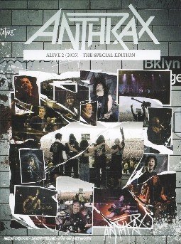 Cover for Anthrax · Alive 2 -dvdcase / Digi- (DVD) [Digipak] (2005)