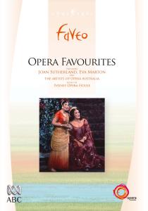 Cover for Australian Opera Orchestr · Opera Favourites (DVD) (2006)