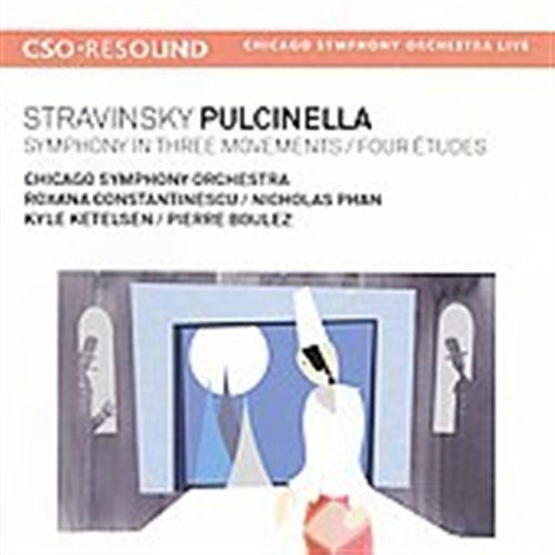 Pulcinella / Symphony in 3 Movements - Igor Stravinsky - Muzyka - CHICAGO SYMPHONY ORCHESTRA - 0810449019200 - 10 maja 2010