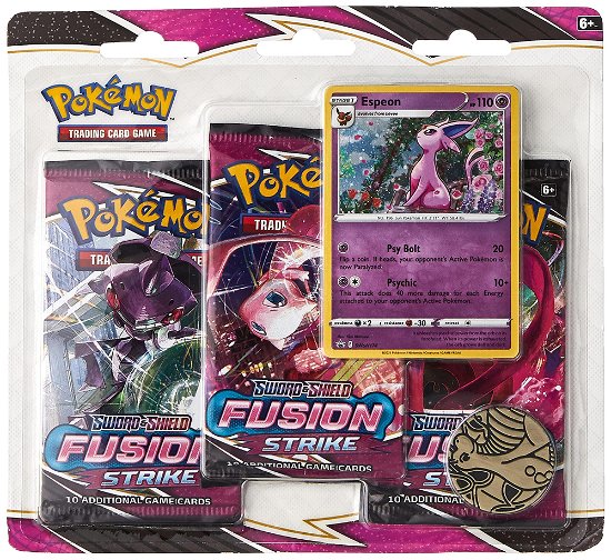 Cover for Pokemon · TCG - Sword &amp; Shield Fusion Strike Booster Blister (Spielzeug)